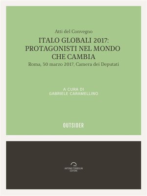 cover image of Italo Globali 2017--Protagonisti del mondo che cambia
